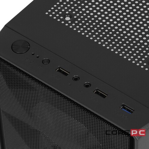 Компьютерный корпус 1STPLAYER FD3-M LED Black (FD3-M-BK-4F1)