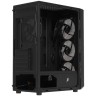 Компьютерный корпус 1STPLAYER FD3-M LED Black (FD3-M-BK-4F1)