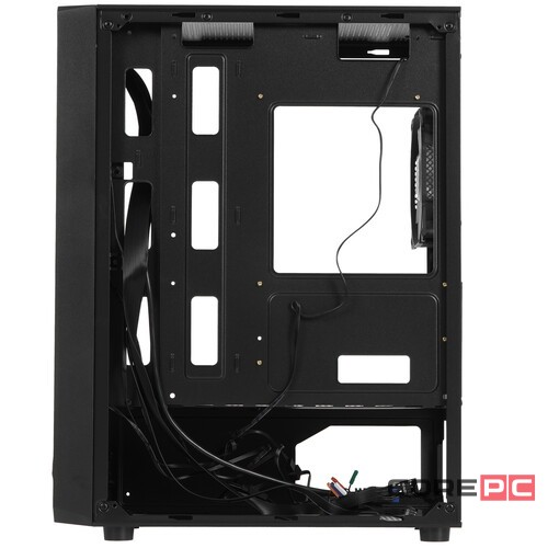 Компьютерный корпус 1STPLAYER FD3-M LED Black (FD3-M-BK-4F1)