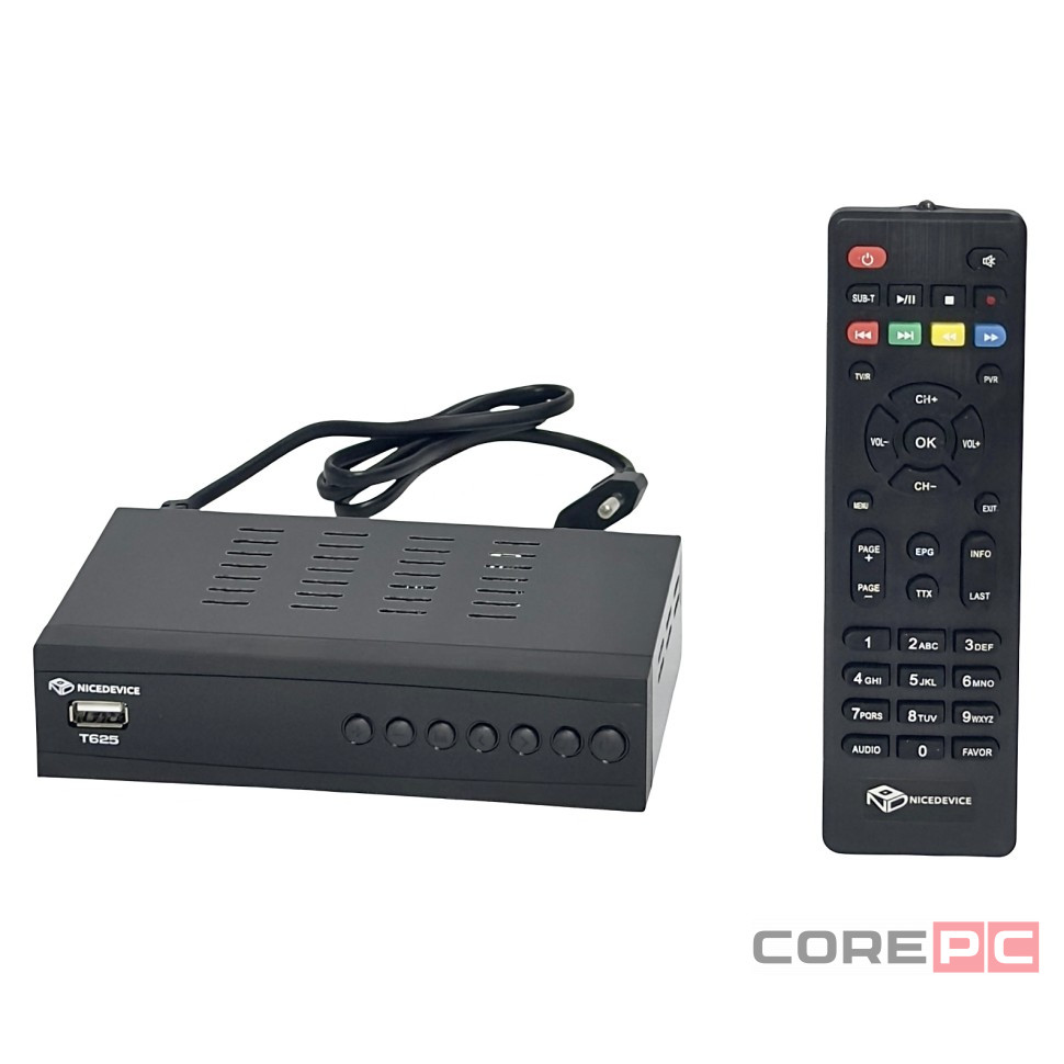 ТВ-приставка для приема цифрового телевидения NiceDevice T265
