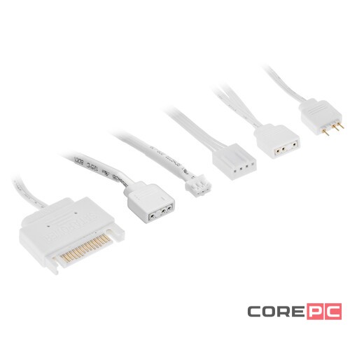 Комплект вентиляторов Be Quiet! LIGHT WINGS RGB White BL100