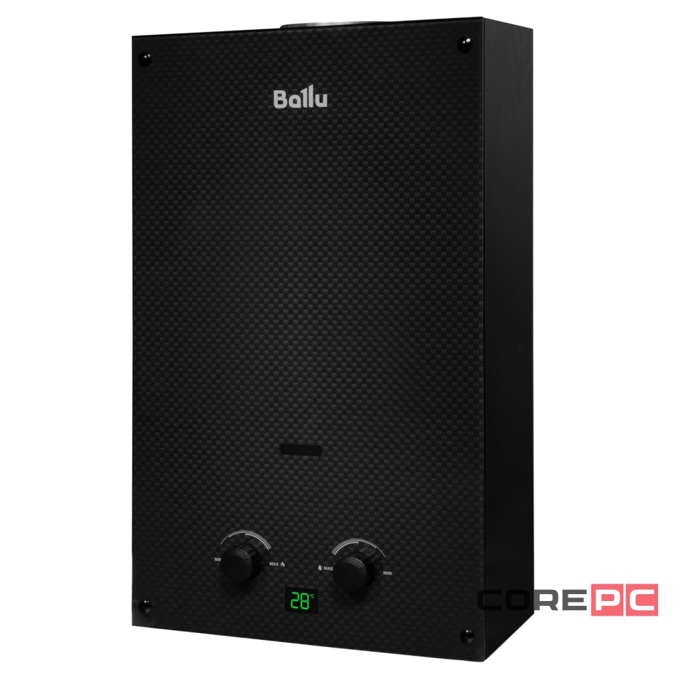 Колонка газовая Ballu GWH 10 Fiery Glass Carbon