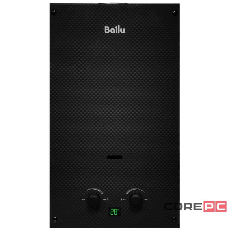 Колонка газовая Ballu GWH 10 Fiery Glass Carbon