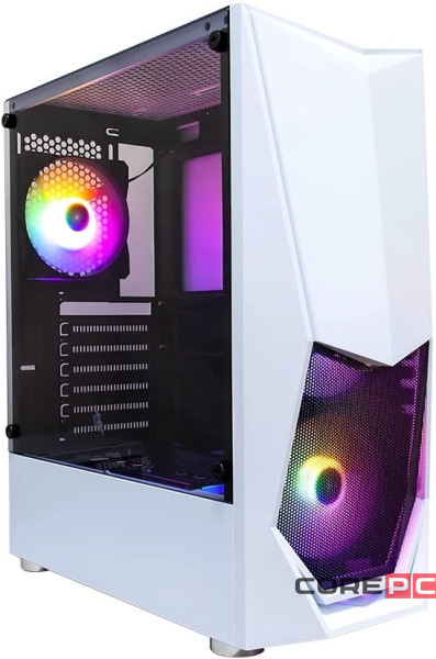 Компьютерный корпус 1STPLAYER DK DK-3 FRGB White (DK-3-WH-4F1)