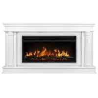 Каминокомплект: Очаг Electrolux EFP/P-3620LS, портал Olympia 42/40/36, белый