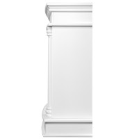 Каминокомплект: Очаг Electrolux EFP/P-3620LS, портал Olympia 42/40/36, белый