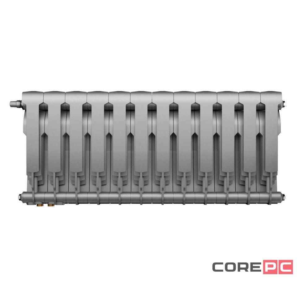 Радиатор Royal Thermo BiLiner 350 /Silver Satin - 12 секц.