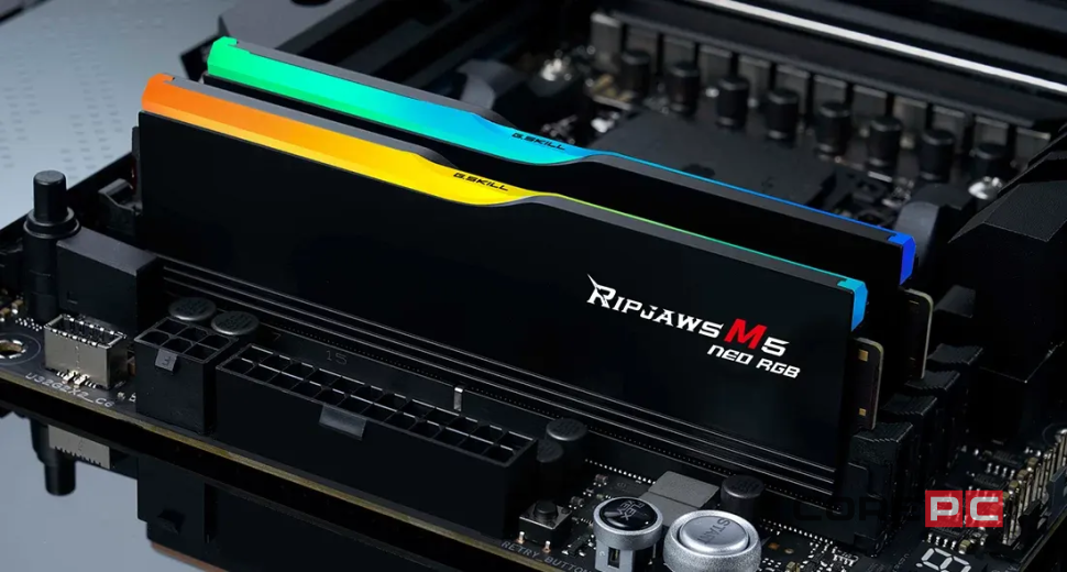 Оперативная память 64 Gb 6000 MHz G.Skill RIPJAWS M5 NEO RGB Black (F5-6000J3040G32GX2-RM5NRK)