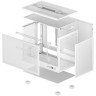 Компьютерный корпус Deepcool CH160 MESH WH White