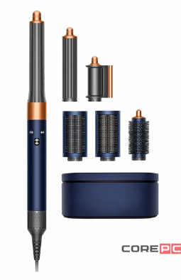 Фен-стайлер Dyson Airwrap Complete Long HS05 (Prussian Blue/Rich Copper) with Case (395884-01)