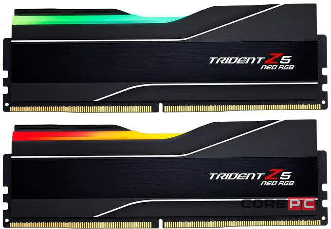 Оперативная память 128 Gb 6000 MHz G.Skill TRIDENT Z5 Neo RGB Black (F5-6000J3644D64GX2-TZ5NR)