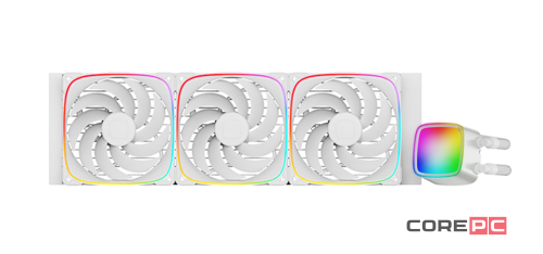 Система жидкостного охлаждения для процессора Geometric Future Eskimo Pro 420 ARGB White (1C253W0421000)
