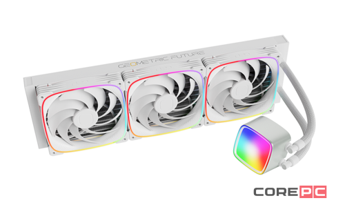 Система жидкостного охлаждения для процессора Geometric Future Eskimo Pro 420 ARGB White (1C253W0421000)