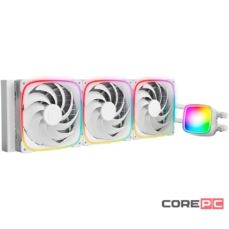 Система жидкостного охлаждения для процессора Geometric Future Eskimo Pro 420 ARGB White (1C253W0421000)
