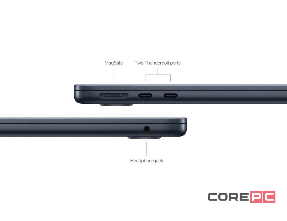 Apple MacBook Air 15 2025 M4 24/512Gb (Midnight) (MC6L4)