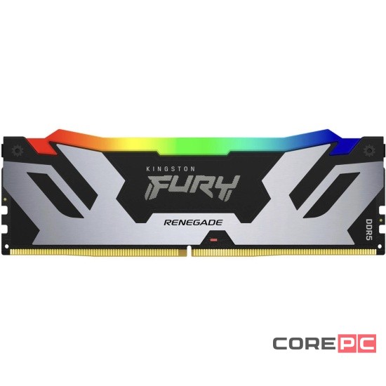Оперативная память 24 Gb 8400 MHz Kingston FURY Renegade RGB Silver/Black (KF584CU40RSA-24)
