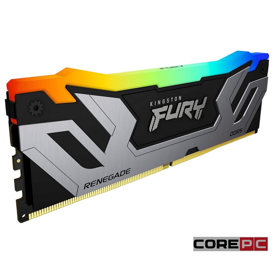 Оперативная память 24 Gb 8400 MHz Kingston FURY Renegade RGB Silver/Black (KF584CU40RSA-24)