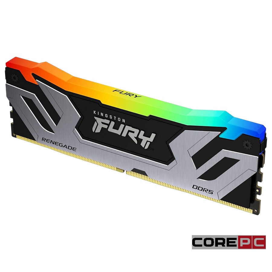 Оперативная память 24 Gb 8400 MHz Kingston FURY Renegade RGB Silver/Black (KF584CU40RSA-24)