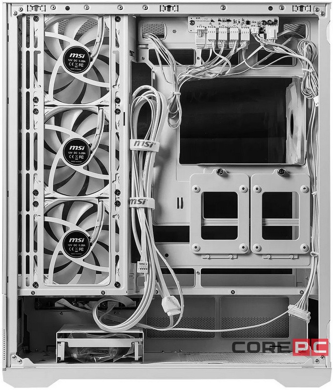 Компьютерный корпус MSI MAG PANO 110R PZ ARGB White (306-7G28W21-JA4)
