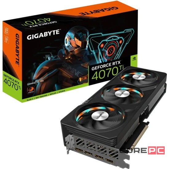 Видеокарта Gigabyte (GV-N407TGAMINGV2-12GD) GeForce RTX 4070 Ti 12GB GAMING V2
