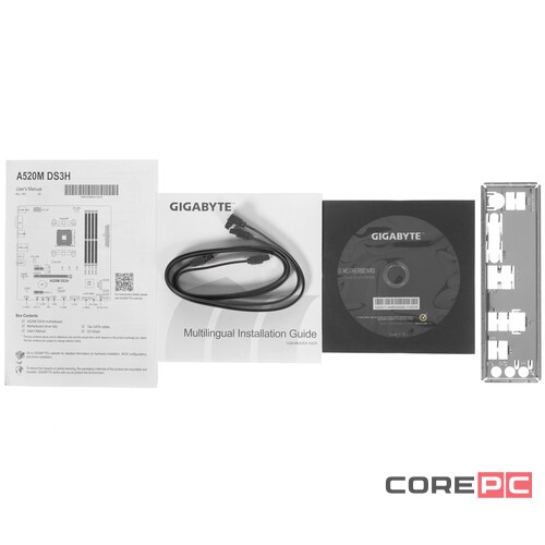 Материнская плата Gigabyte A520M DS3H