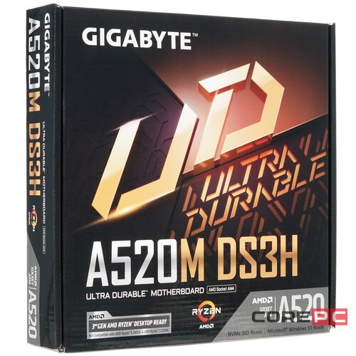 Материнская плата Gigabyte A520M DS3H