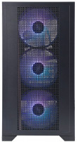 Компьютерный корпус 1STPLAYER Go2 ARGB Black (Go2-BK-4F7)
