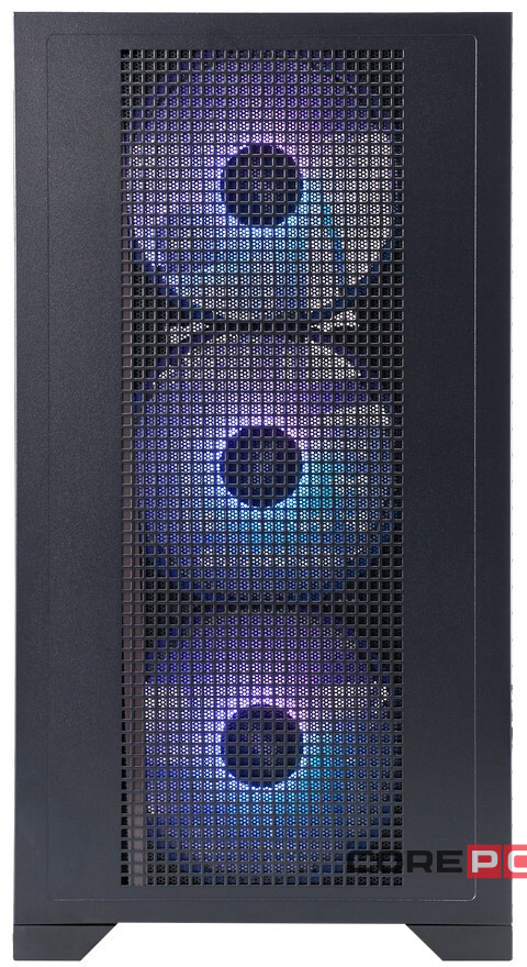 Компьютерный корпус 1STPLAYER Go2 ARGB Black (Go2-BK-4F7)