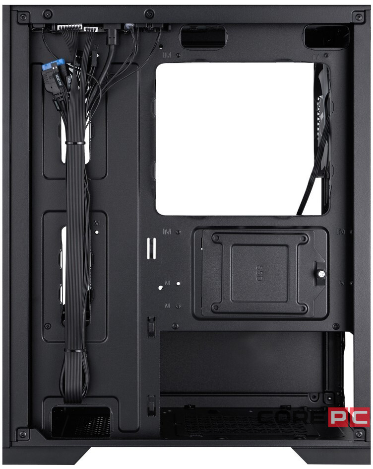 Компьютерный корпус 1STPLAYER Go2 ARGB Black (Go2-BK-4F7)