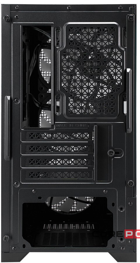 Компьютерный корпус 1STPLAYER Go2 ARGB Black (Go2-BK-4F7)