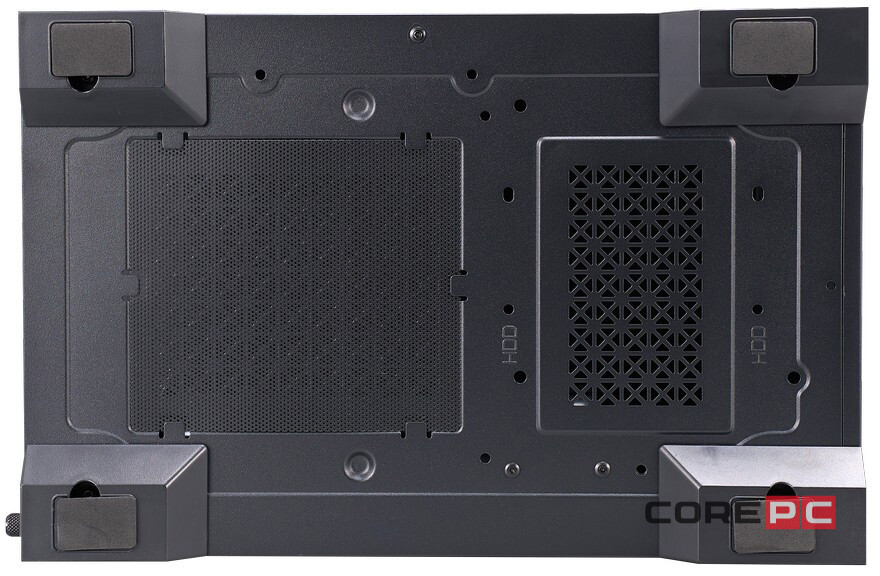 Компьютерный корпус 1STPLAYER Go2 ARGB Black (Go2-BK-4F7)