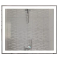 Зеркало MIXLINE Минио-2 800х700 (ШВ) сенсорный выключатель, светодиодная подсветка + подогрев