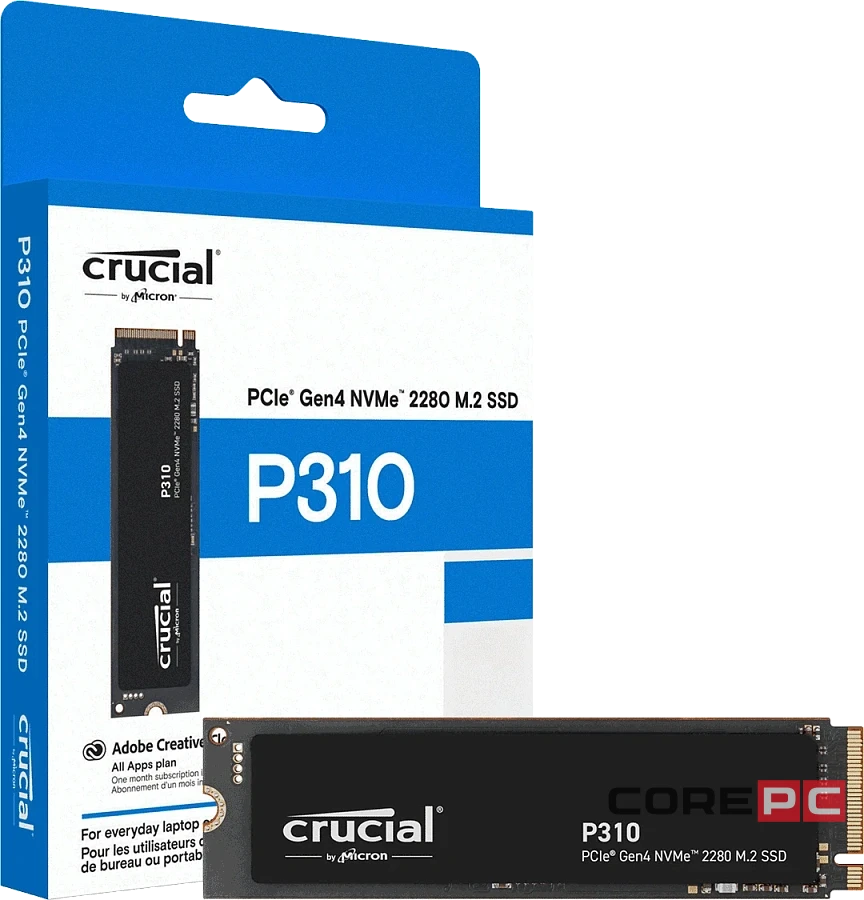 Твердотельный накопитель CRUCIAL 500 Gb P310 (CT500P310SSD8)