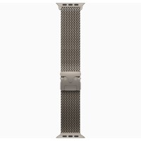 Ремешок Apple для Watch Ultra 49mm Natural Titanium Milanese Loop (M) (MXKD3)