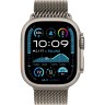 Ремешок Apple для Watch Ultra 49mm Natural Titanium Milanese Loop (M) (MXKD3)