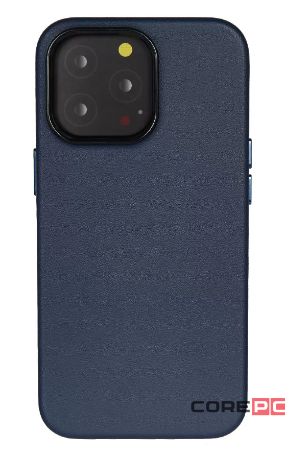 Накладка для i-Phone 15 Pro Max K-Doo Mag Noble кожаная синяя