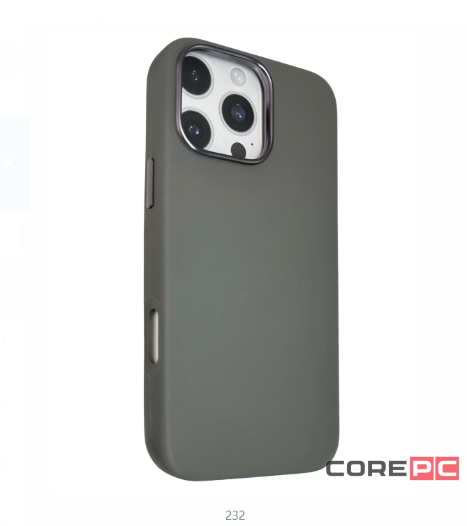 Накладка для i-Phone 16 Pro Keephone Rosana MagSnap серый