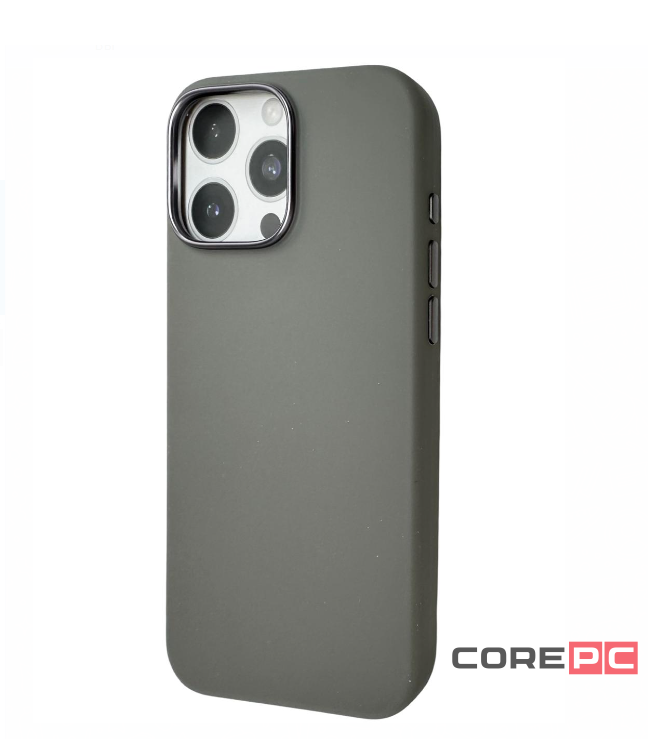 Накладка для i-Phone 16 Pro Keephone Rosana MagSnap серый