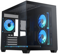 Компьютерный корпус XASTRA QW500M 6ARGB-C10-UC Black (QW500M-6FM12A-C10-UC)