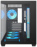 Компьютерный корпус XASTRA QW500M 6ARGB-C10-UC Black (QW500M-6FM12A-C10-UC)