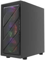 Компьютерный корпус Powercase Mistral EA21 TG FRGB Black (CMAEA21-L4)