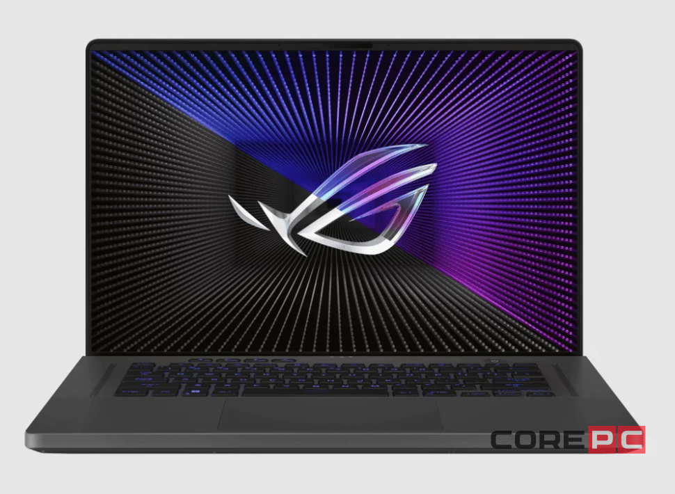 Ноутбук ASUS ROG Zephyrus G16 GA605WV-XB96 (Ryzen AI 9 HX 370/32GB/1024GB SSD/16"/2560x1600/240Hz/NVIDIA RTX 4060 8GB/Windows 11 Pro) Серый