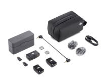 Беспроводной микрофон DJI Mic 2 (2 TX+1 RX+Charging Case) (Black)
