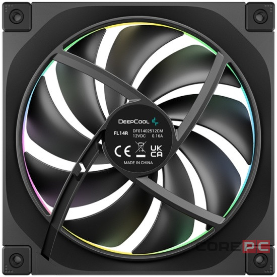 Вентилятор для корпуса Deepcool FL14R Reverse ARGB Black
