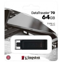 3.2 USB флеш накопитель Kingston Gen1 64GB DataTraveler 70 Type-C (DT70/64GB)