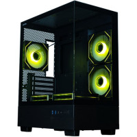 Компьютерный корпус XASTRA Q400M 5ARGB-C6-UC ARGB Black (Q400M-5FM12A-C6-UC)