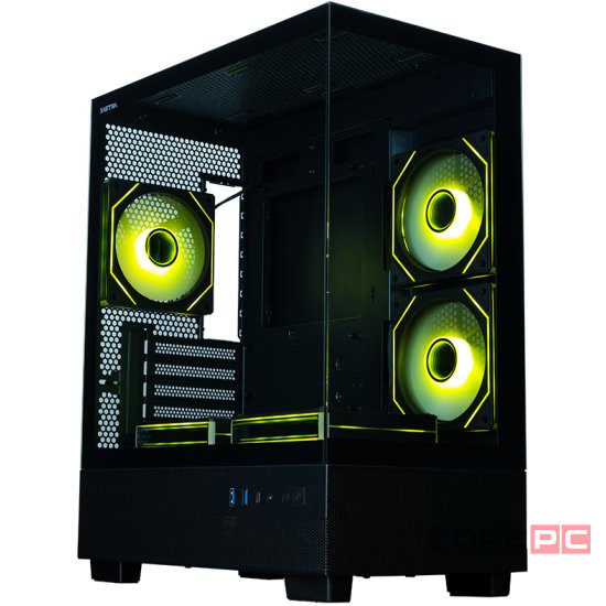 Компьютерный корпус XASTRA Q400M 5ARGB-C6-UC ARGB Black (Q400M-5FM12A-C6-UC)