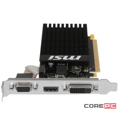 Видеокарта MSI (GT 710 2GD3H LP) GeForce GT 710 2GB Silent LowProfile