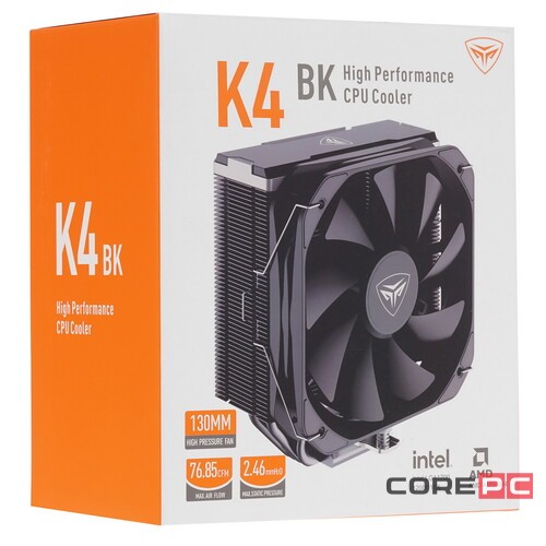 Кулер для процессора PCCooler K4 BK PWM