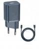 Сетевое зар. устр. Baseus Super Si 1C кабель Lightning 20W (TZCCSUP-B03) синее